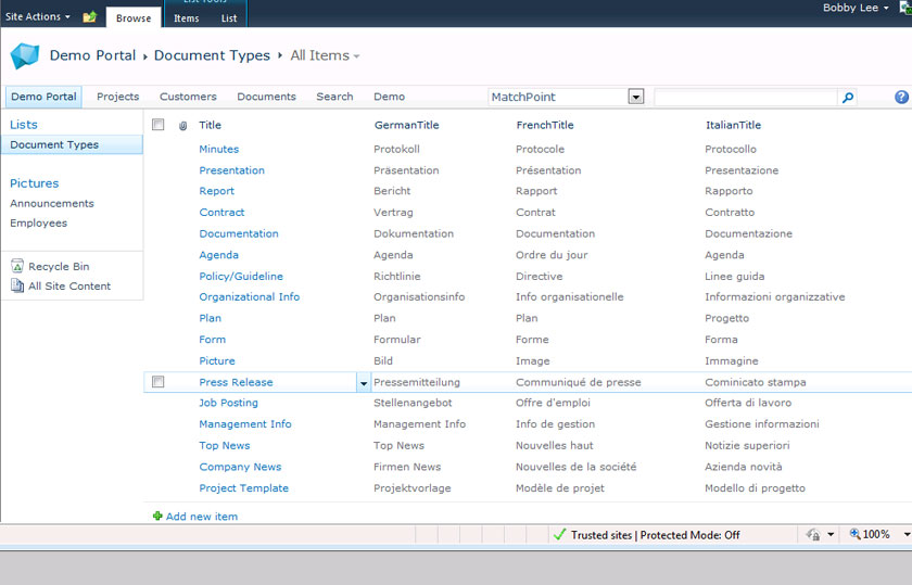 SharePoint List as a base for term import to managed metadata service